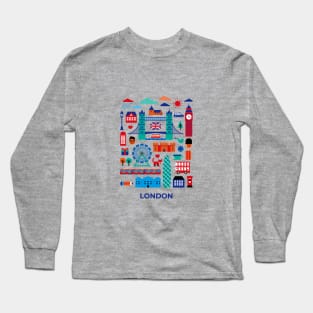 World Cities-London Long Sleeve T-Shirt